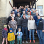 Gemeinschaftsbildungs-Wochenende. Eva Stützel, Mitgründerin des Ökodorf Siebenlinden hat uns begleitet.